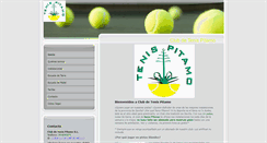 Desktop Screenshot of clubtenispitamo.es